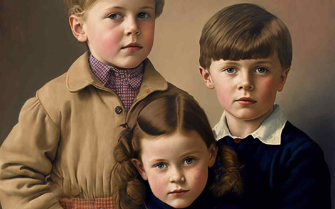 Family Portrait Paintings From Photo