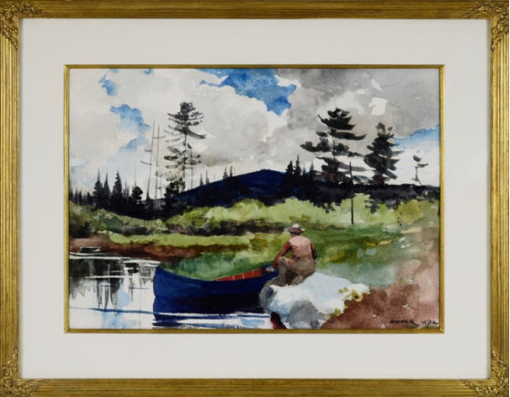Through buying framed watercolor paintings,enhancing your artistry