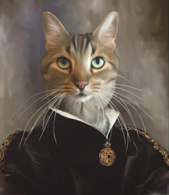 custom cat portraits
